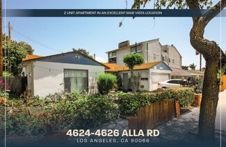 Los Angeles, CA Apartments - 4626 Alla Rd Los Angeles, CA Apartments - 4626 Alla Rd