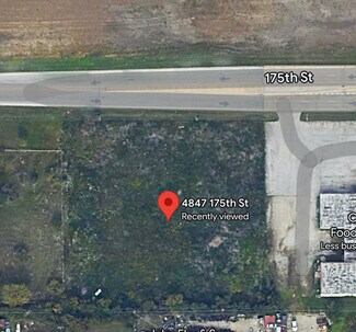 Country Club Hills, IL Industrial Land - 4847 W 175th St