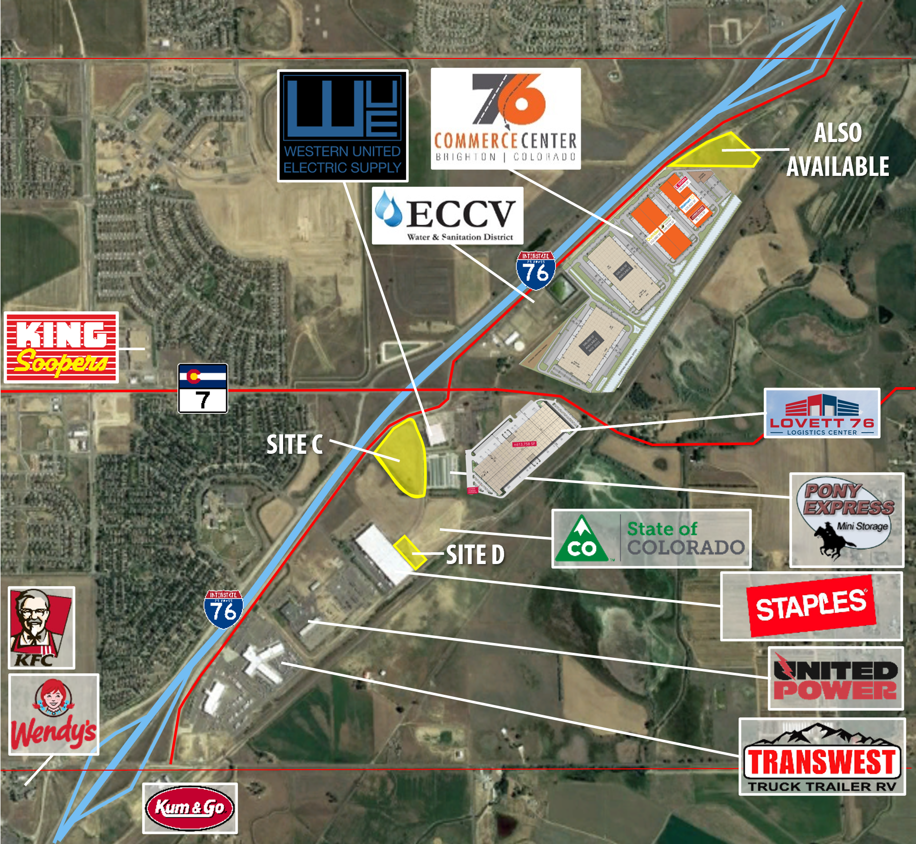 I-76 & Bromley Business Pky, Brighton, CO for Sale