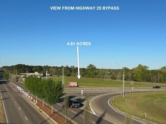Starkville, MS Commercial Land - 4.61 acres at NW quadrant of Hwy 12 and Hwy 25 Starkville, MS Commercial Land - 4.61 acres at NW quadrant of Hwy 12 and Hwy 25
