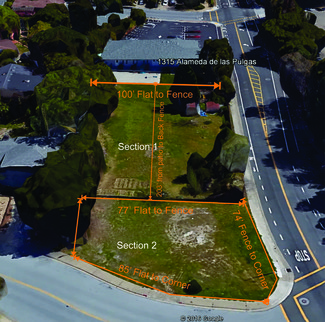 Belmont, CA Residential Land - 1315 Alameda de las Pulgas