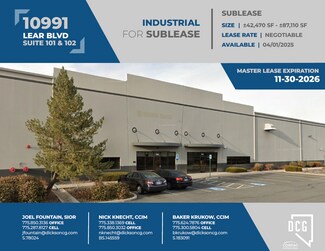 Reno, NV Industrial - 10991 Lear Blvd
