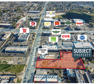 San Bernardino, CA Commercial Land - 2342-2354 Del Rosa Ave