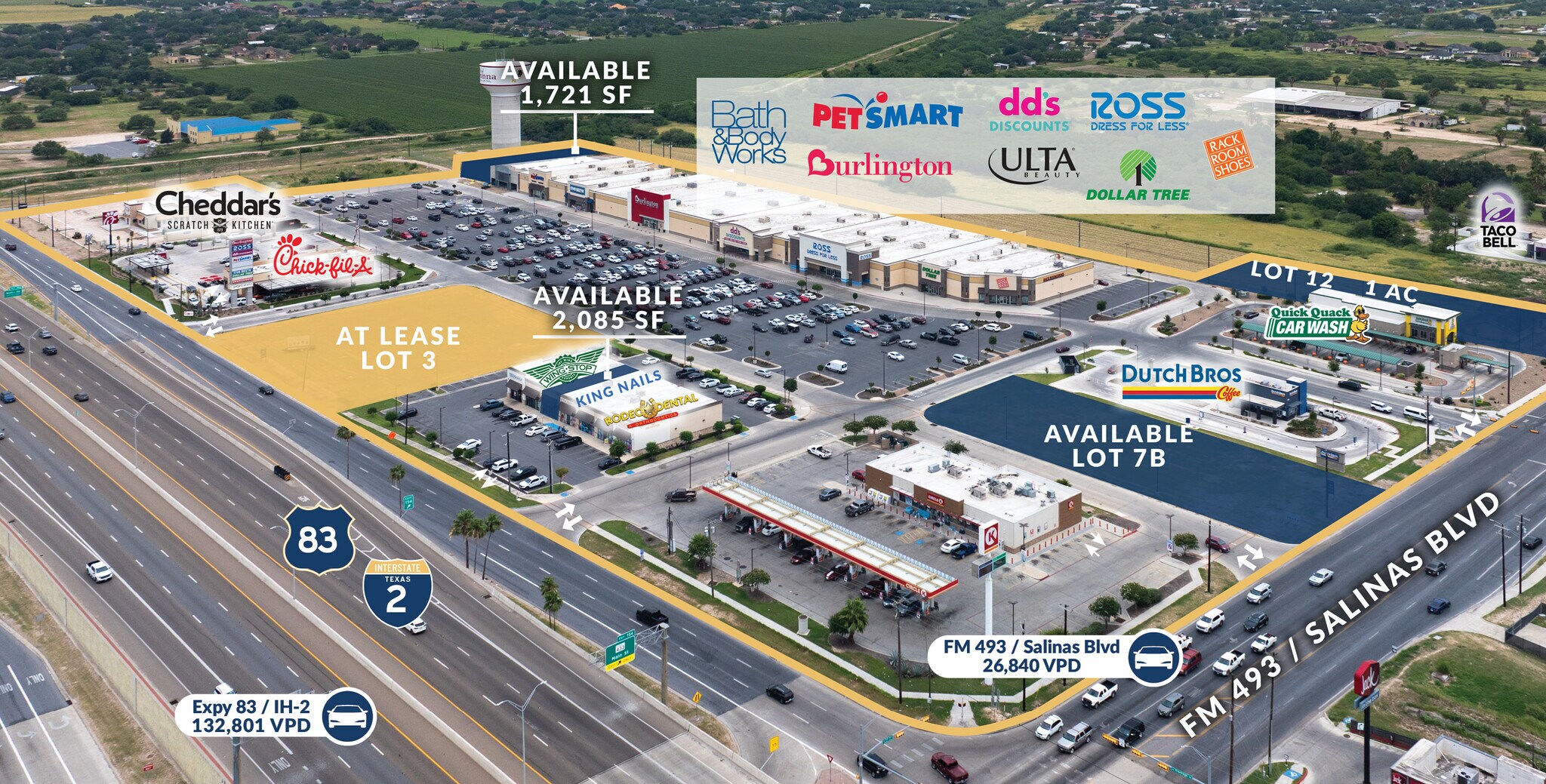 Expressway 83, Donna, TX for Rent
