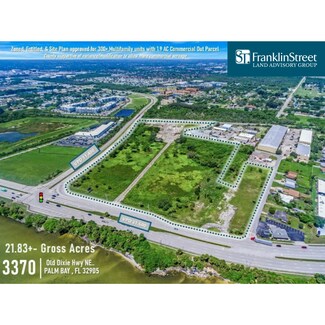 Palm Bay, FL Commercial Land - 3370 Dixie Hwy NE Palm Bay, FL Commercial Land - 3370 Dixie Hwy NE