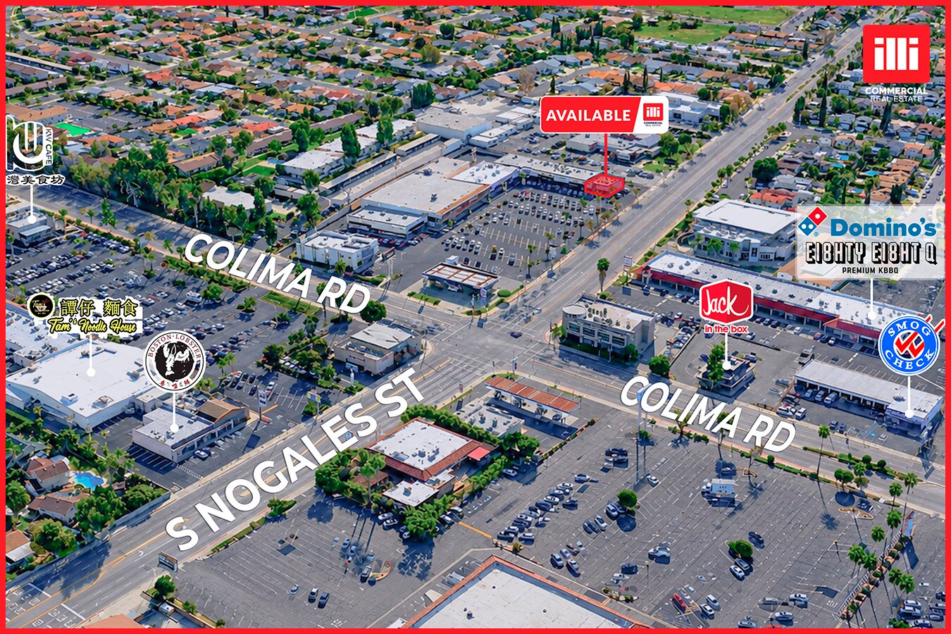 1734-1758 S Nogales St, Rowland Heights, CA for Rent
