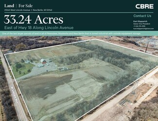New Berlin, WI Industrial Land - 21040 W Lincoln Ave New Berlin, WI Industrial Land - 21040 W Lincoln Ave