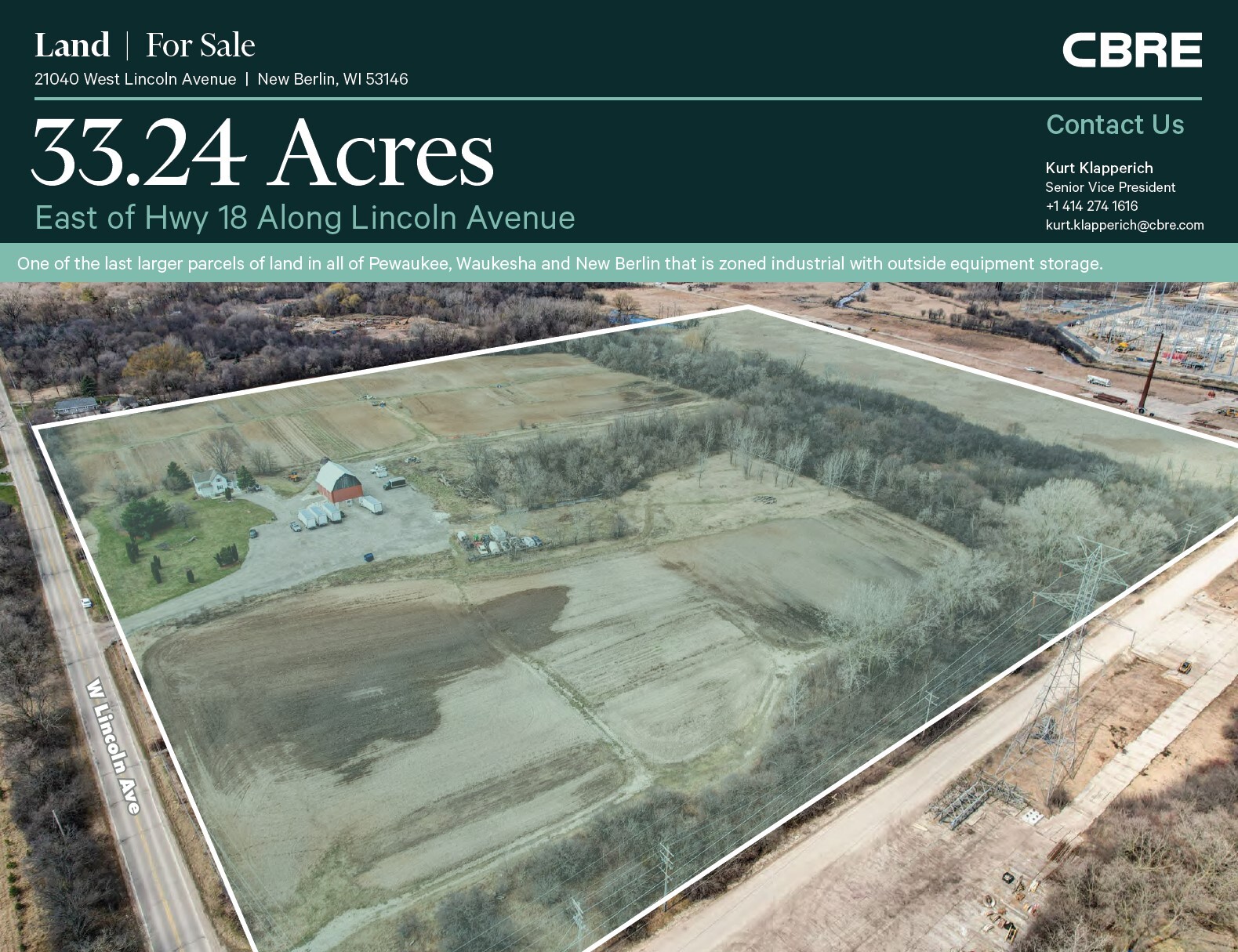 21040 W Lincoln Ave, New Berlin, WI for Sale