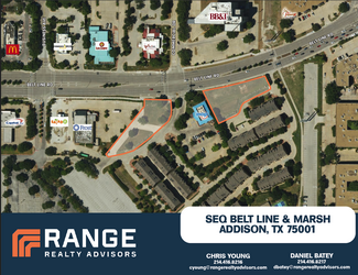 Addison, TX Commercial - SEQ Marsh Lane & Belt Line Rd