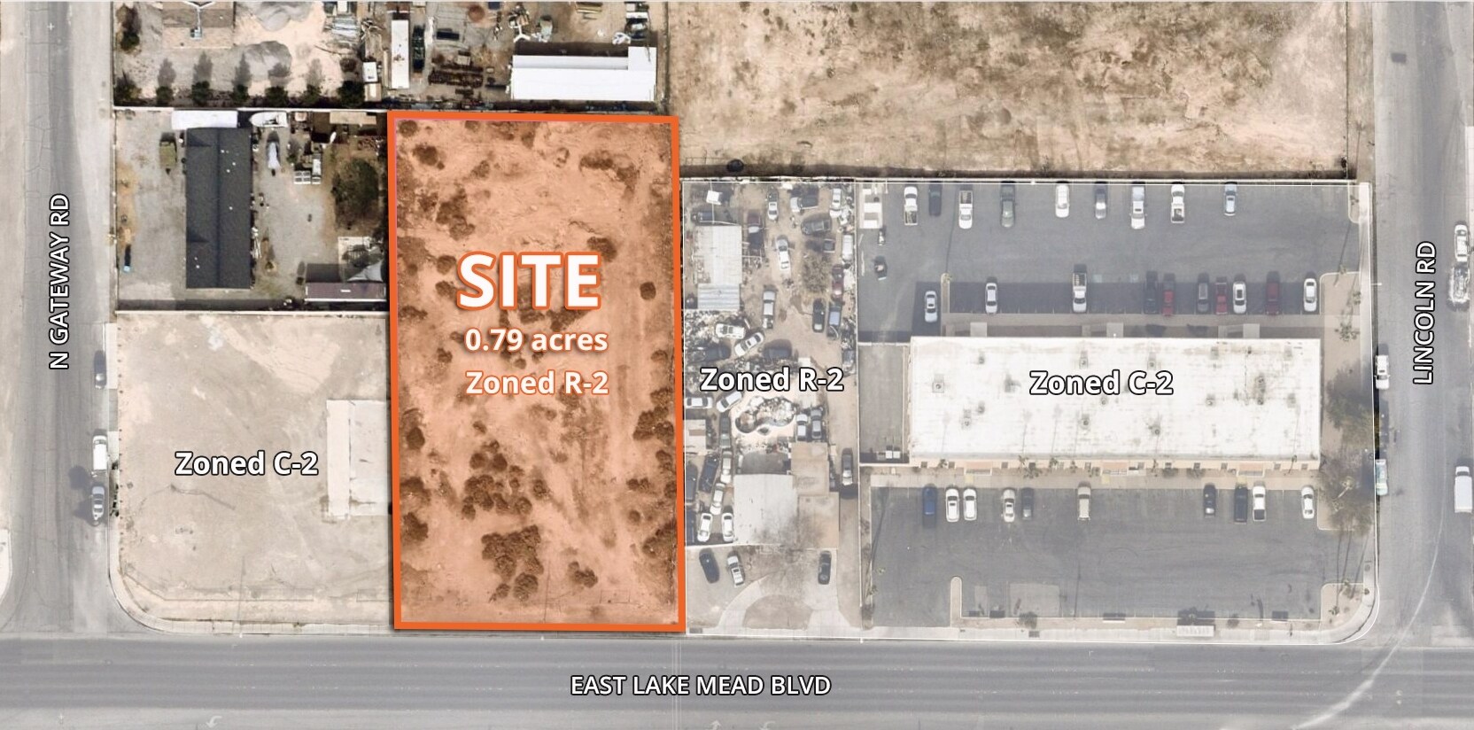 E Lake Mead Boulevard Lincoln Road Las Vegas, NV 89115 Land