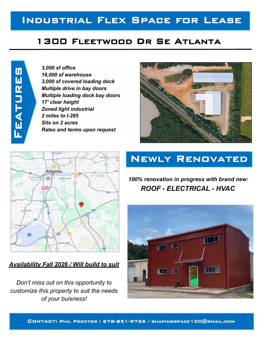 1300 Fleetwood Dr SE, Atlanta, GA for Rent