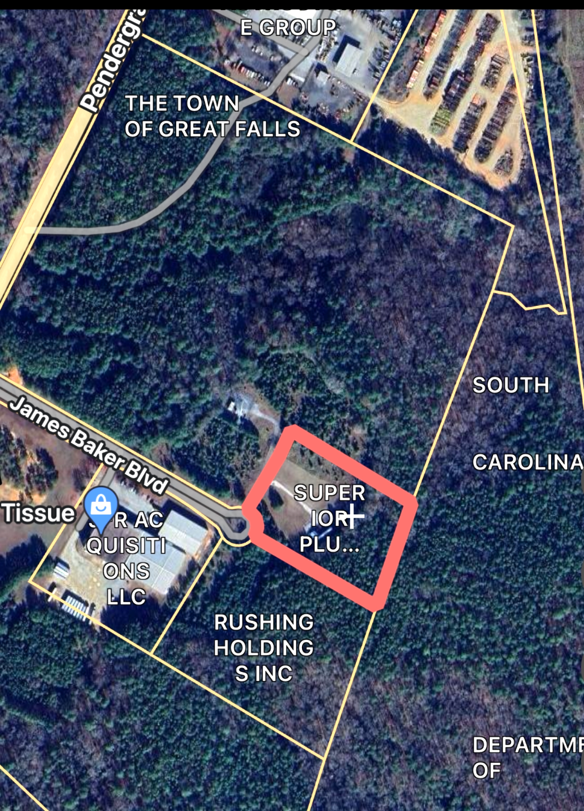 2561 James Baker Rd, Great Falls, SC for Sale