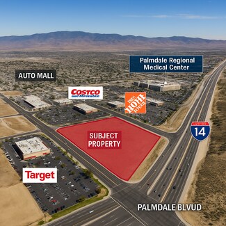 Palmdale, CA Commercial Land - 10th St W Palmdale, CA Commercial Land - 10th St W