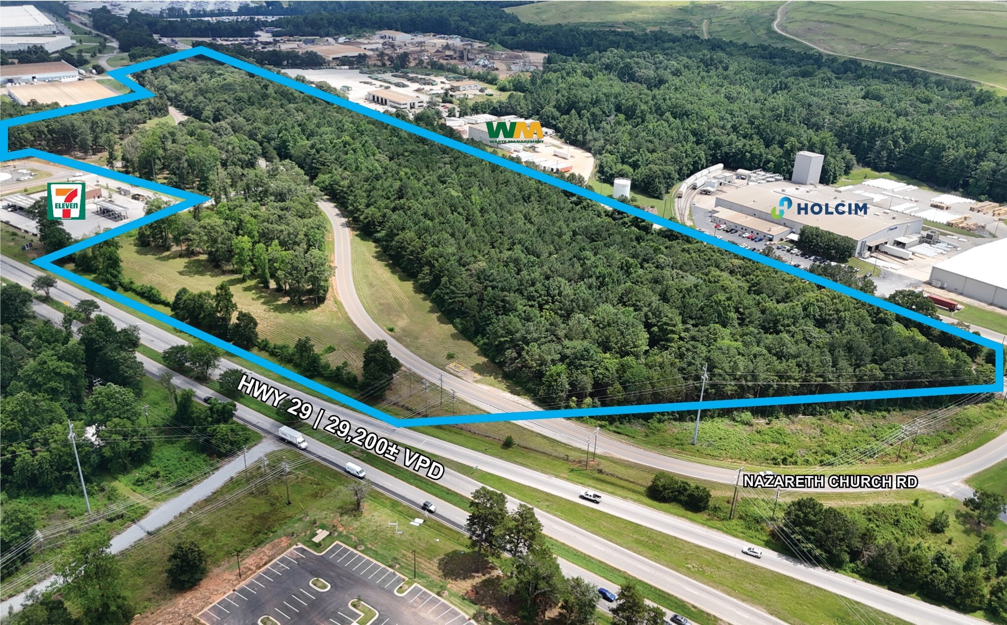 Hwy 29 and Nazareth Church Rd, Spartanburg, SC for Sale
