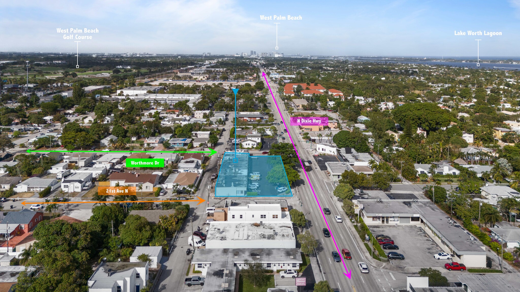 2101-2109 N Dixie Hwy, Lake Worth, FL for Sale