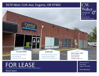 Eugene, OR Retail - 3570 W 11th Ave
