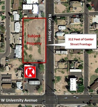 Mesa, AZ Commercial Land - 450 N Center St Mesa, AZ Commercial Land - 450 N Center St