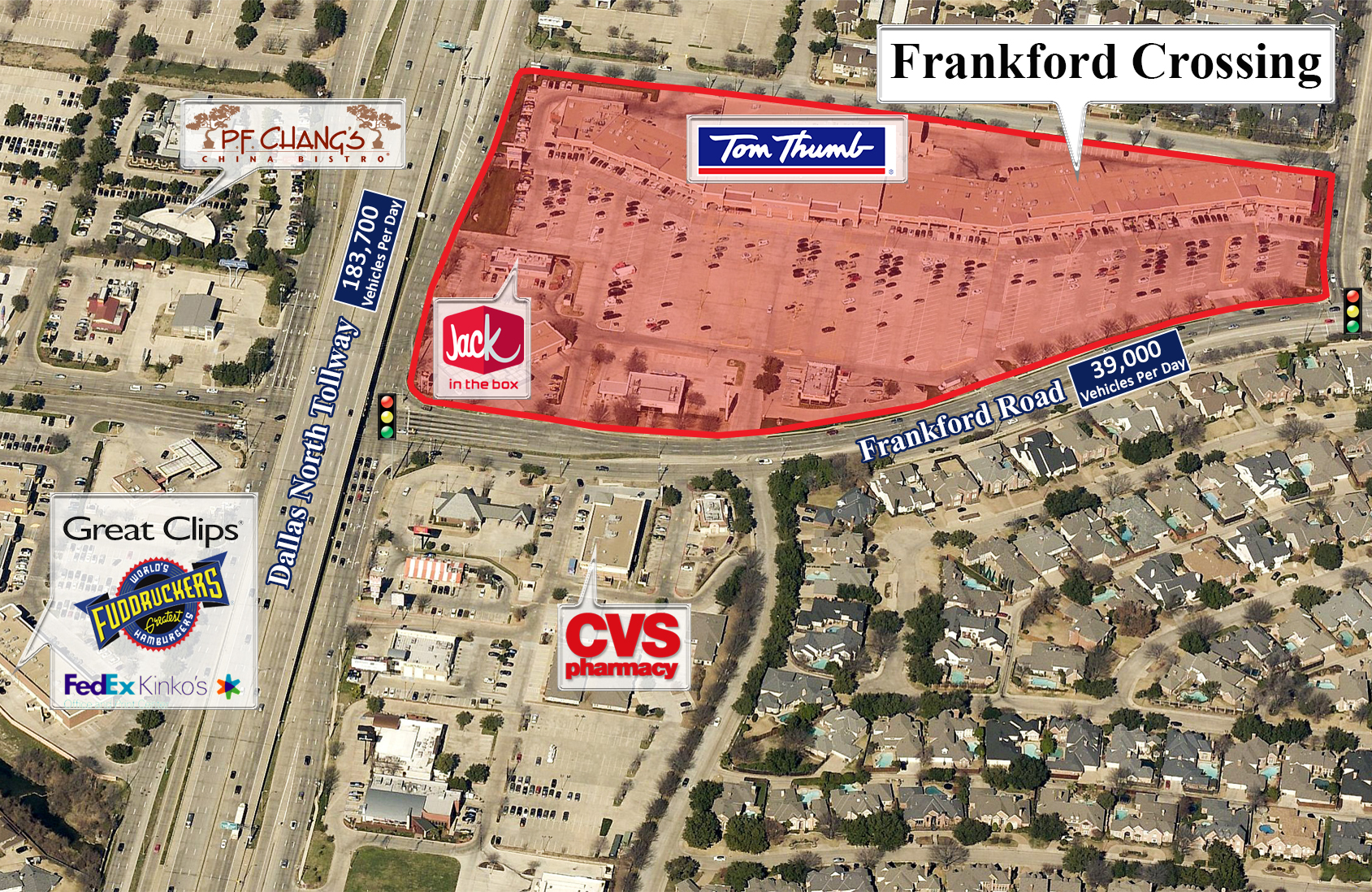 4625-4727 Frankford Rd, Dallas, TX for Rent