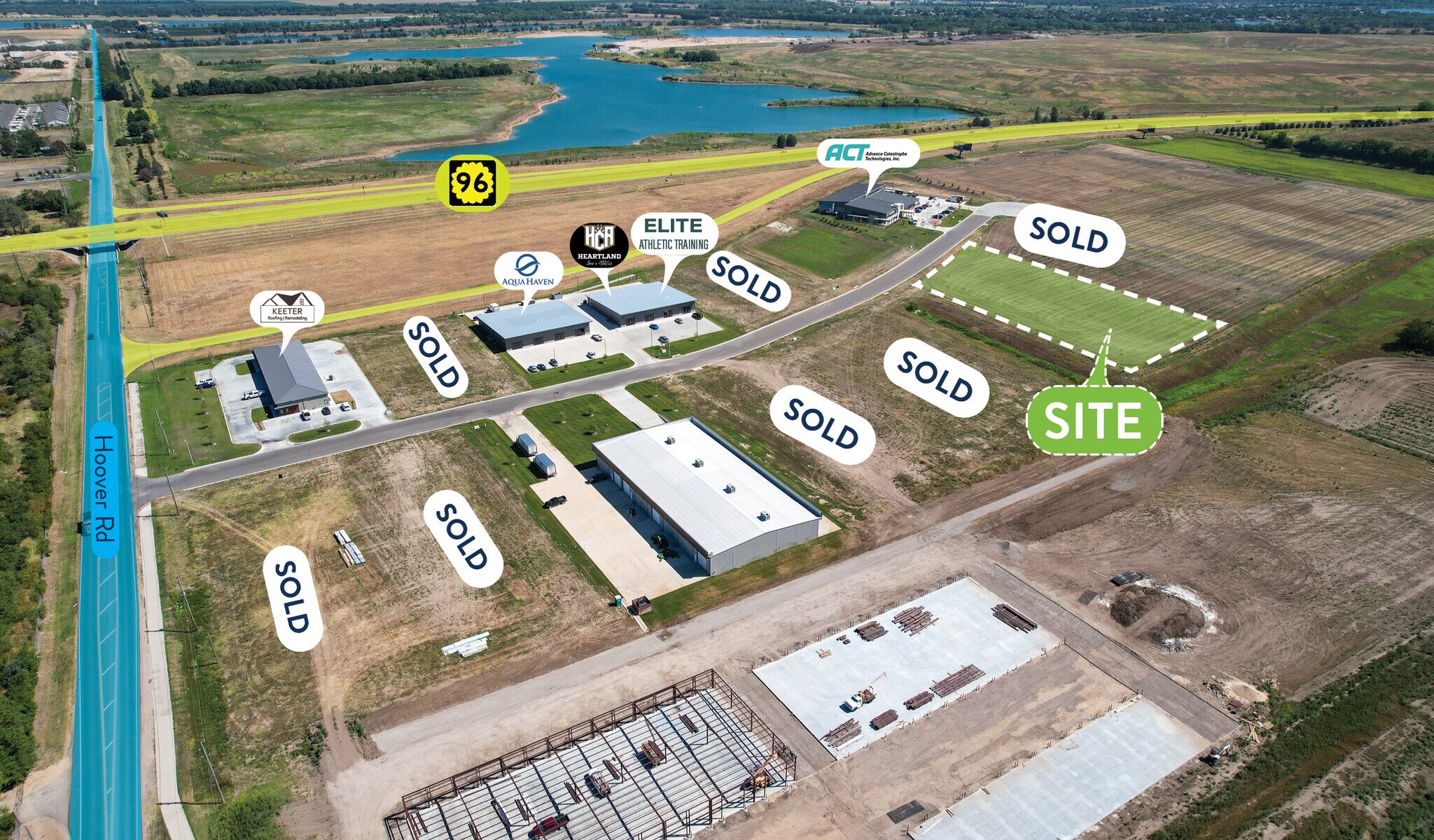 Hoover Rd & K-96 Lot 5, Wichita, KS for Sale