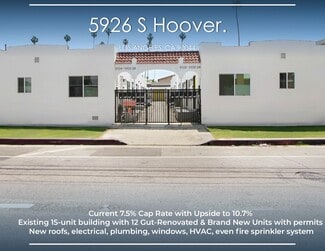 Los Angeles, CA Apartments - 5926 S Hoover St