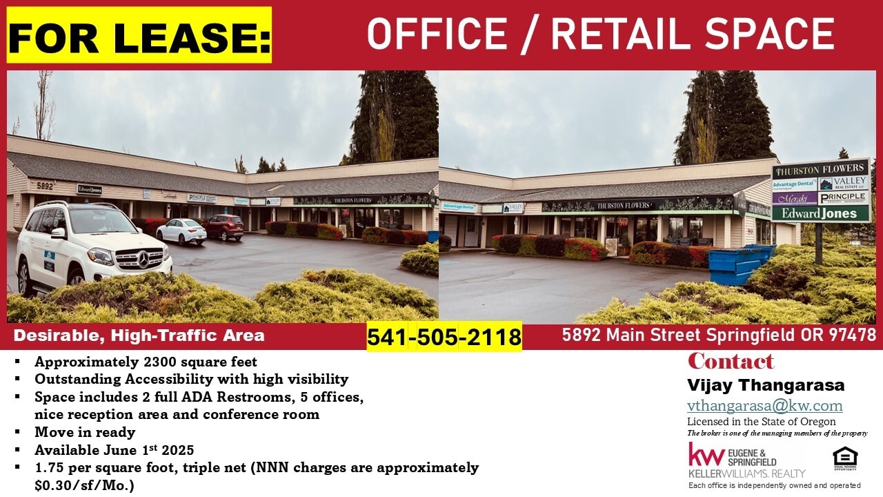 5892 Main St, Springfield, OR for Rent