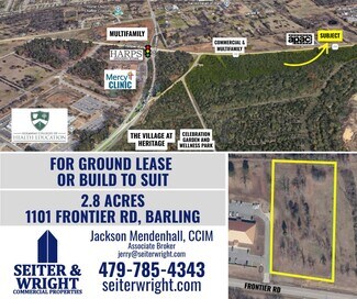 Barling, AR Commercial Land - 1101 Frontier Rd