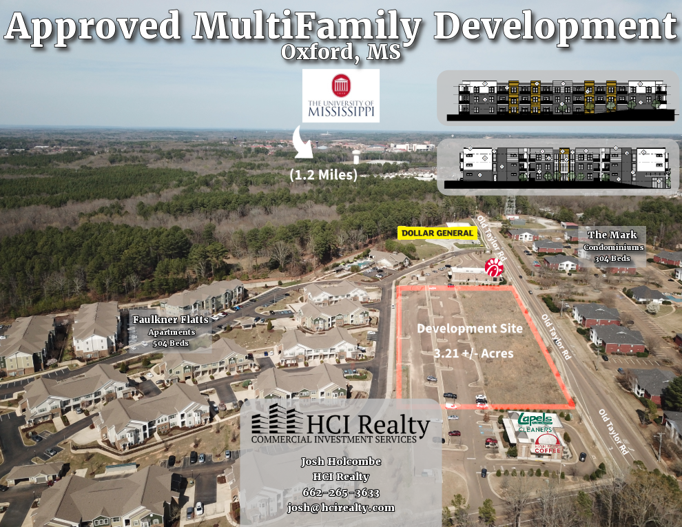 3003-3005 Old Taylor Rd, Oxford, MS for Sale