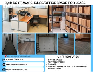 Toledo, OH Retail, Flex - 6204 N Summit St