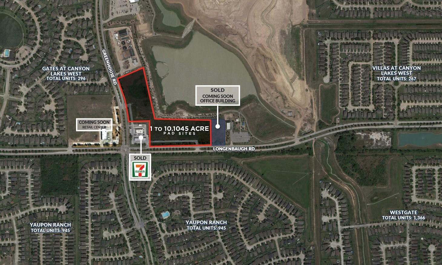 Longenbaugh And Greenhouse Rd, Cypress, TX for Sale