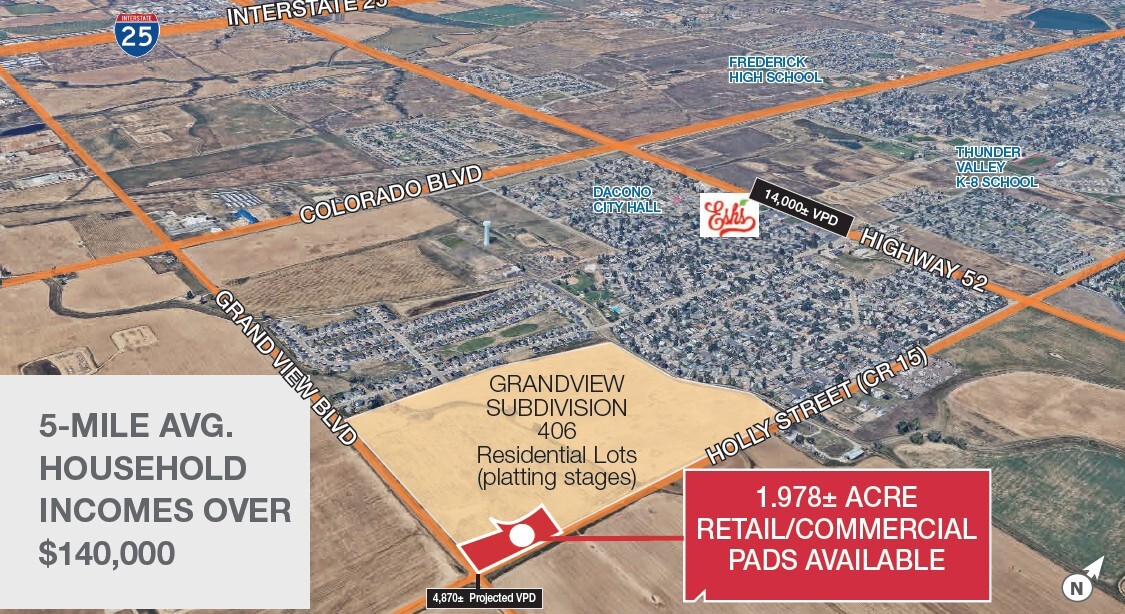 Grand View blvd, Dacono, CO for Sale