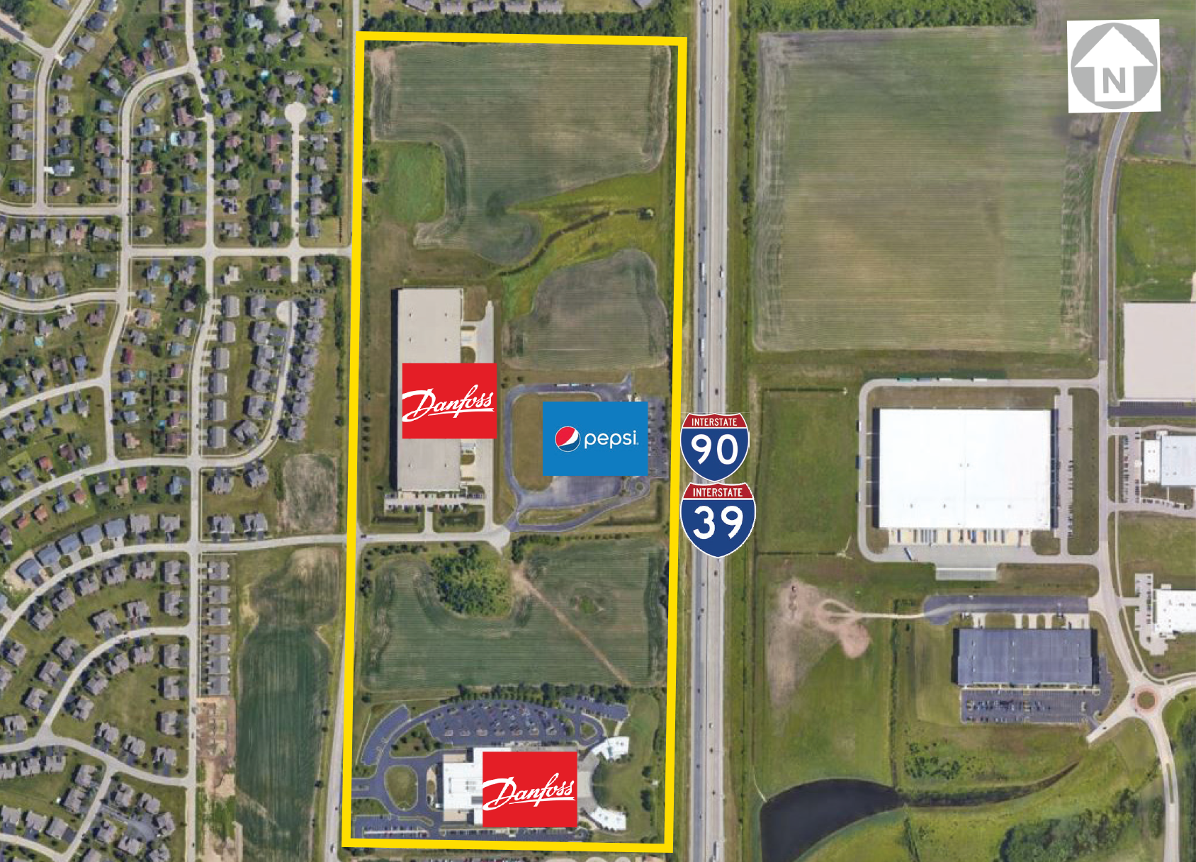 Riverside Blvd @ I-90, Loves Park, IL for Rent
