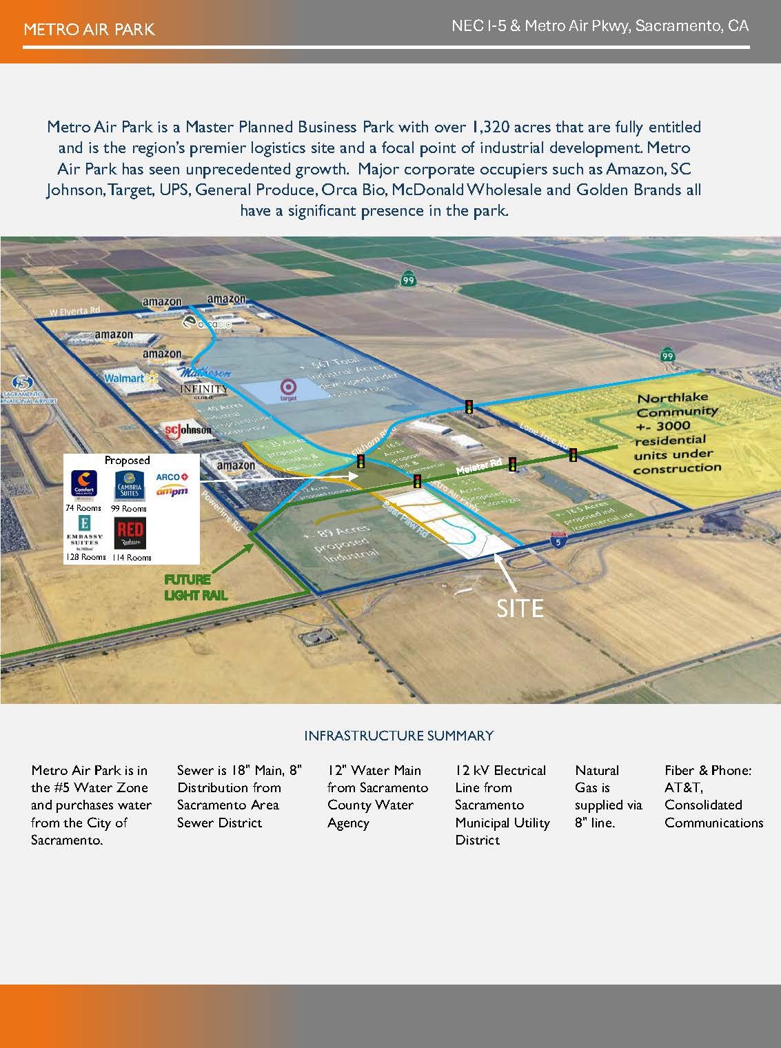 Metro Air Parkway at I-5 Pky @ Meister, Sacramento, CA for Rent