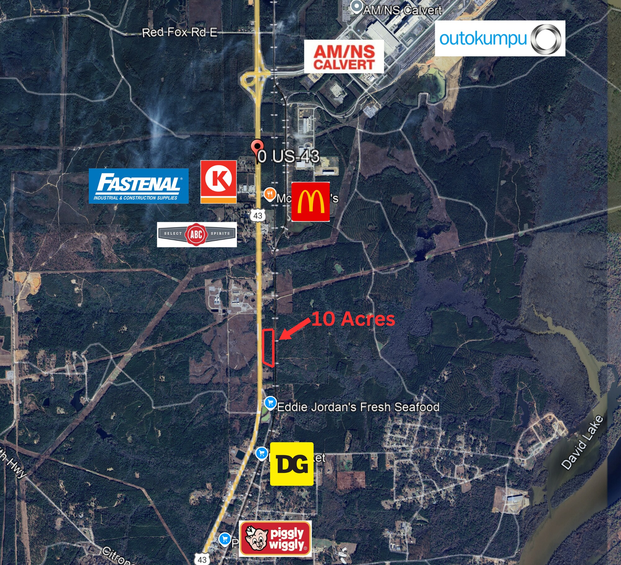 20100 U.S. 43 N., Mount Vernon, AL for Sale