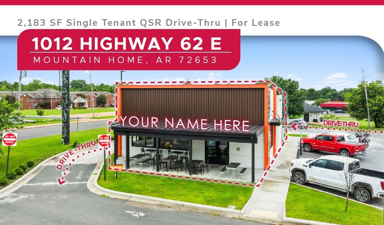 1012 Highway 62 E, Mountain Home, AR for Rent