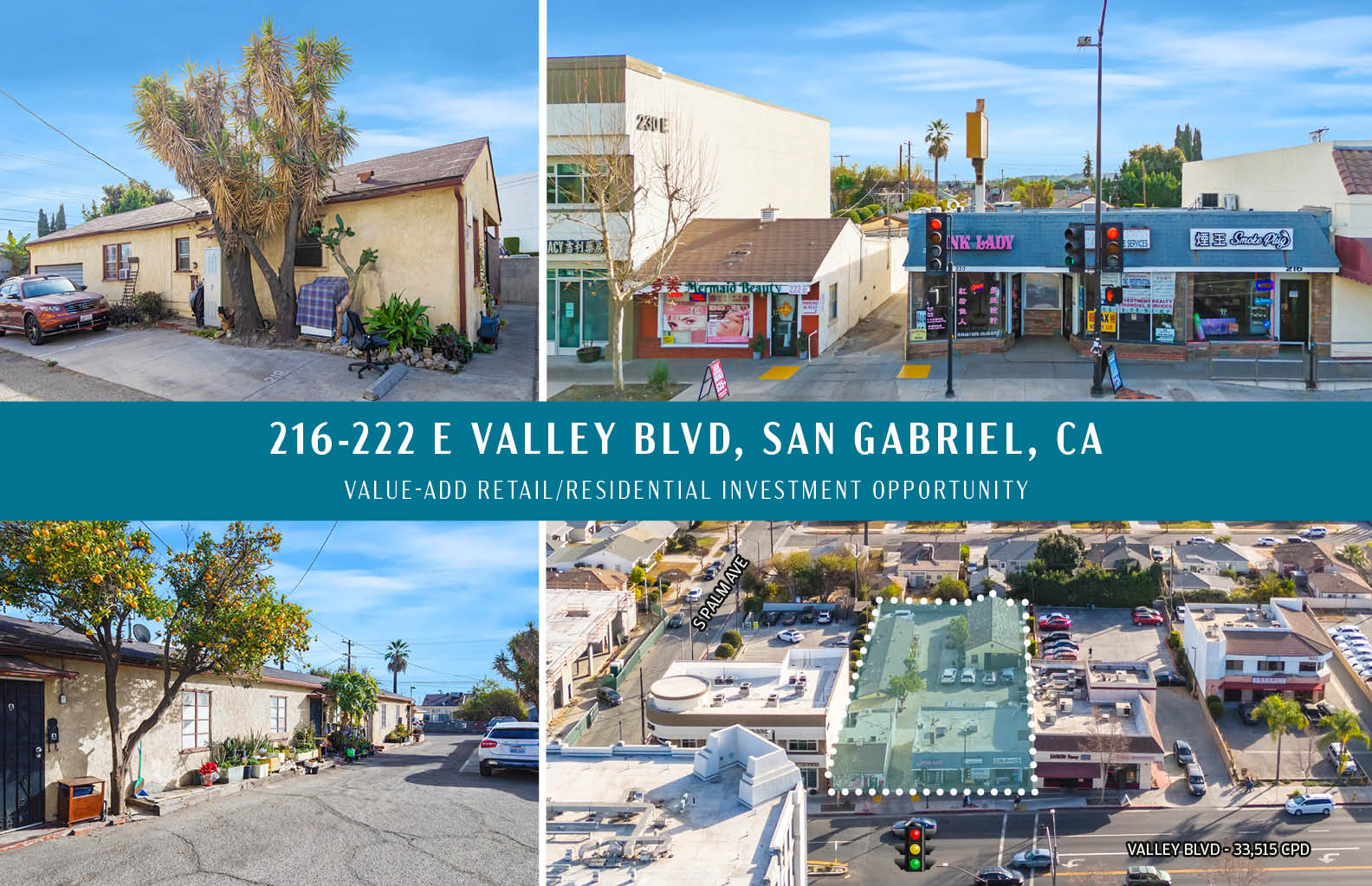 216-222 E Valley Blvd, San Gabriel, CA for Sale