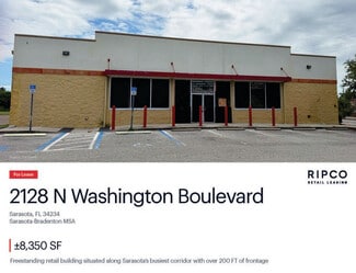 Sarasota, FL Retail - 2128 N Washington Blvd Sarasota, FL Retail - 2128 N Washington Blvd