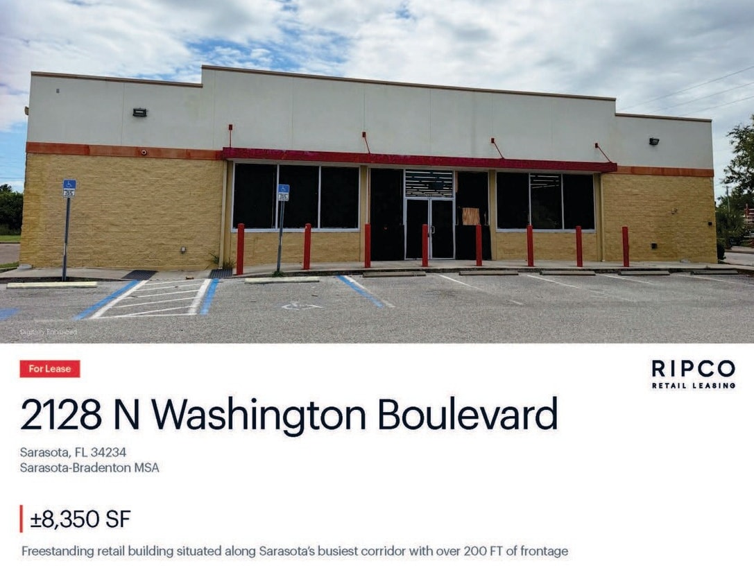 2128 N Washington Blvd, Sarasota, FL for Rent