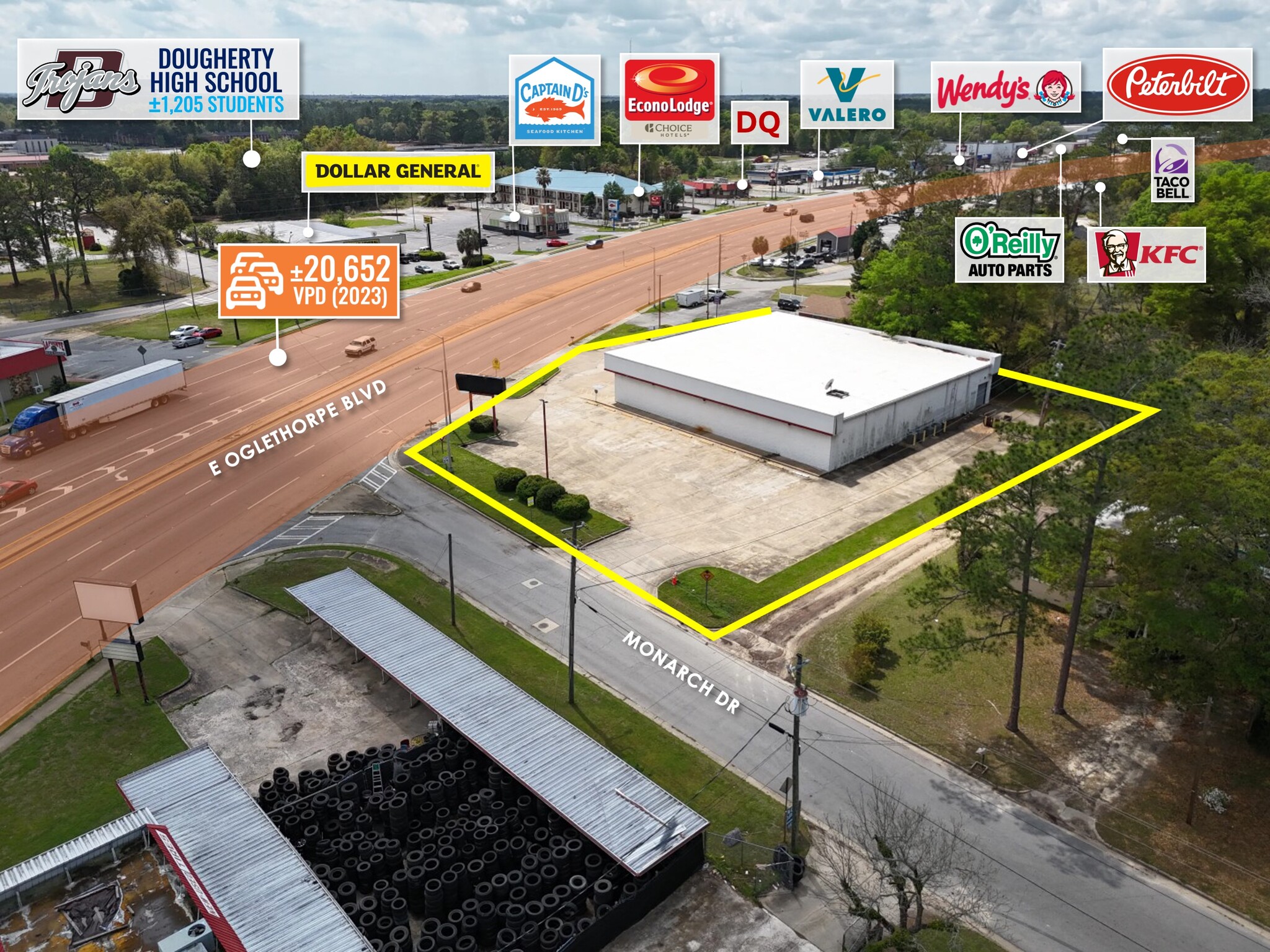 2001 E Oglethorpe Blvd, Albany, GA for Sale