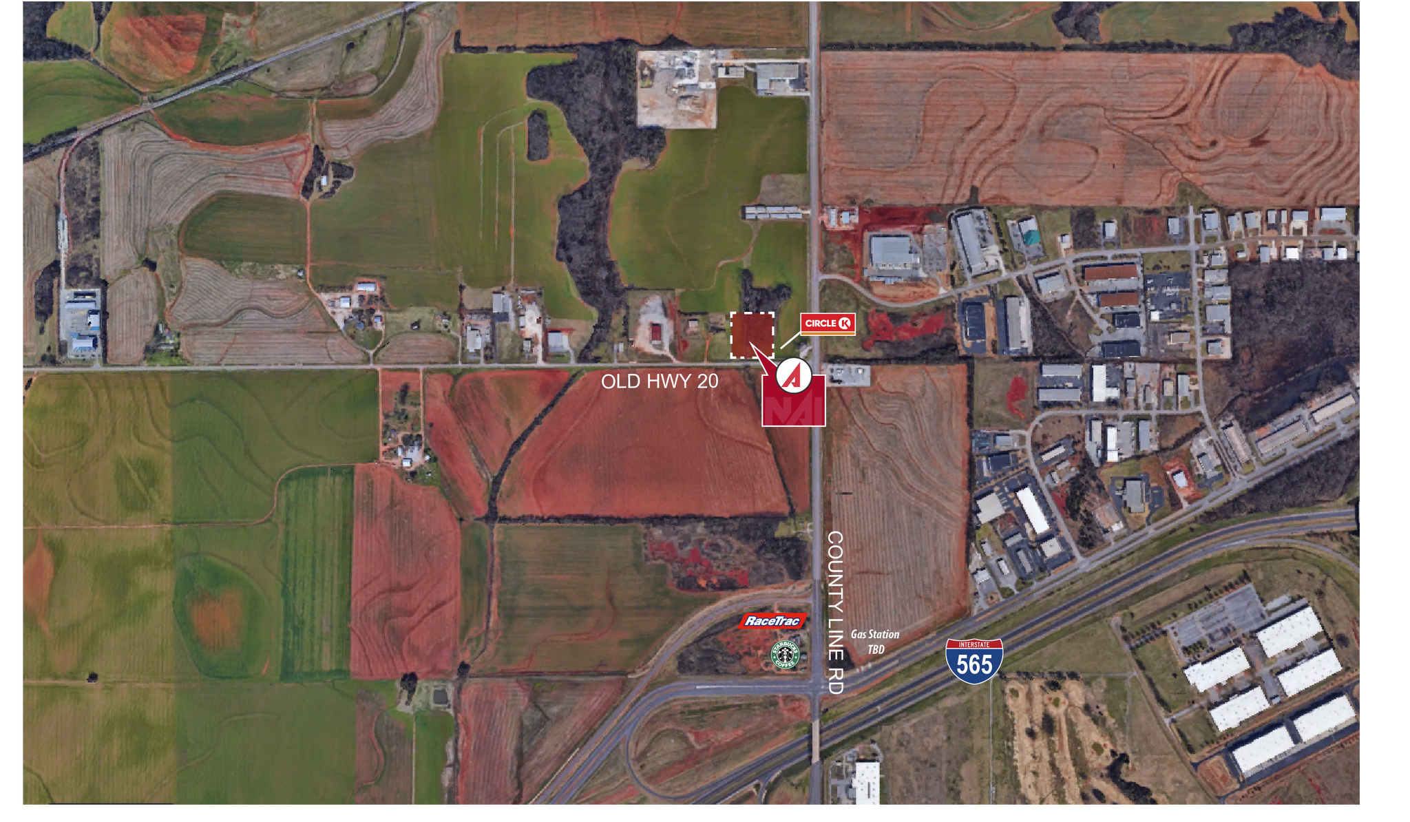 Old Hwy 20 @ County Line Road, Madison, AL for Sale