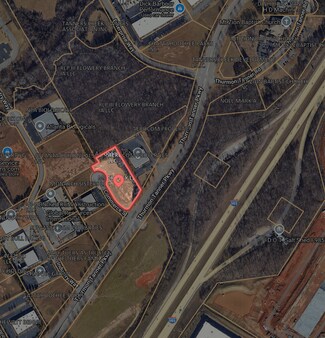 Flowery Branch, GA Commercial Land - 4110 Commerce St
