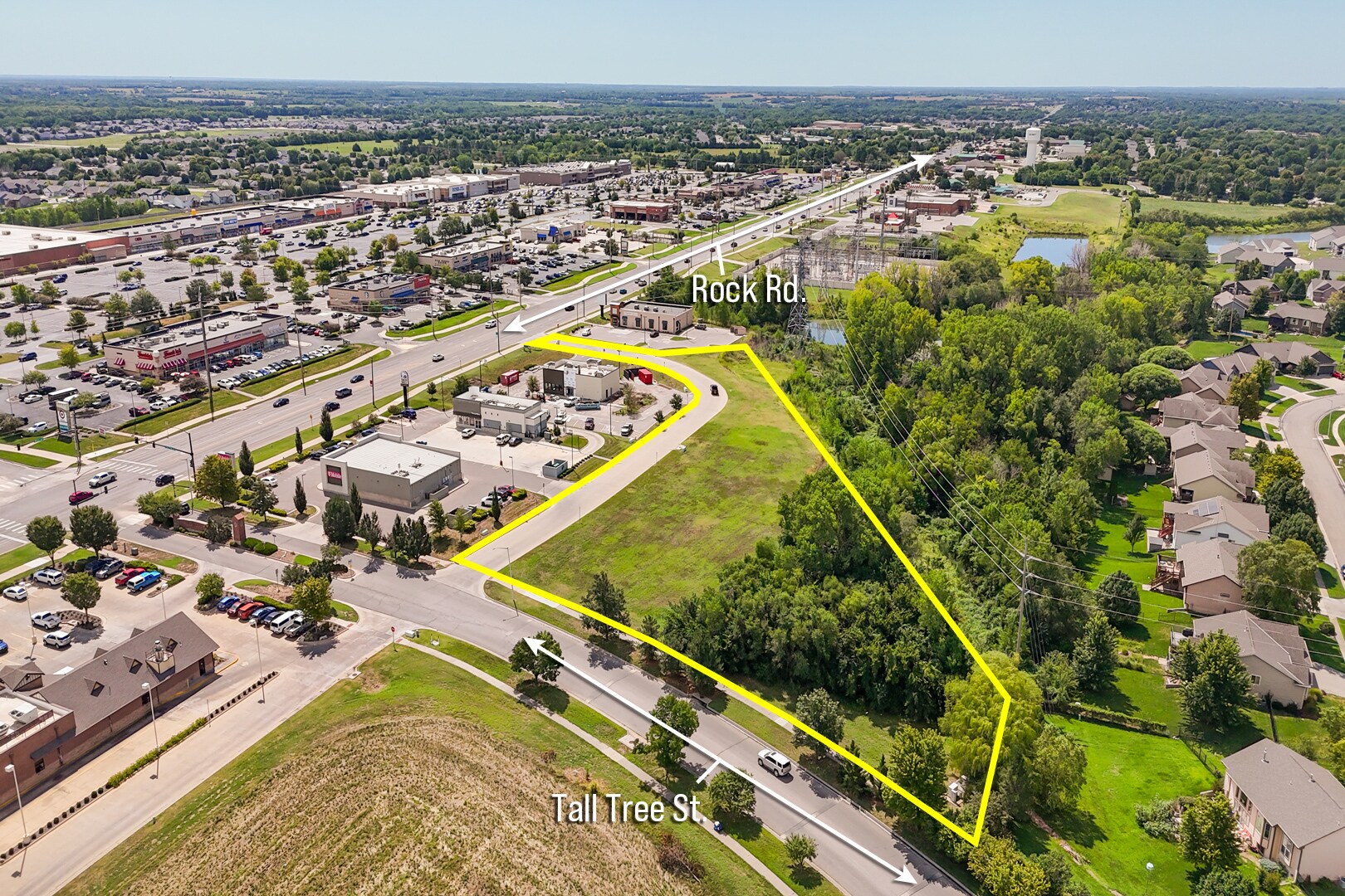 3.25 +/ Acres on Tall Tree rd Rock Rd Derby, KS 67037 Land