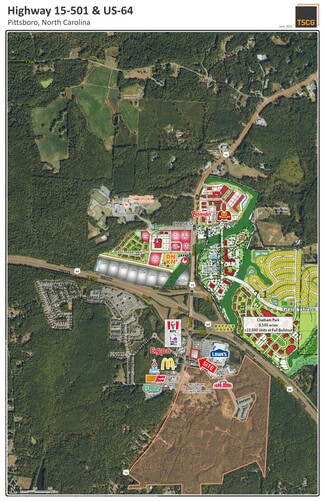 Pittsboro, NC Commercial Land - Chapel Hill Rd @ Lowes Drive
