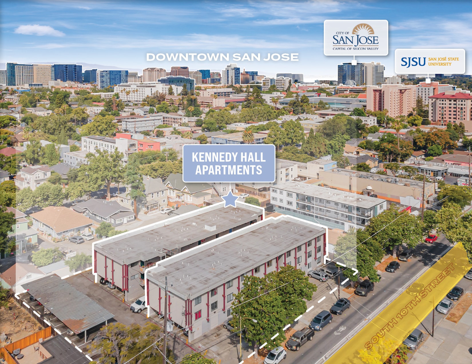 555 S 10th St, San Jose, CA for Sale