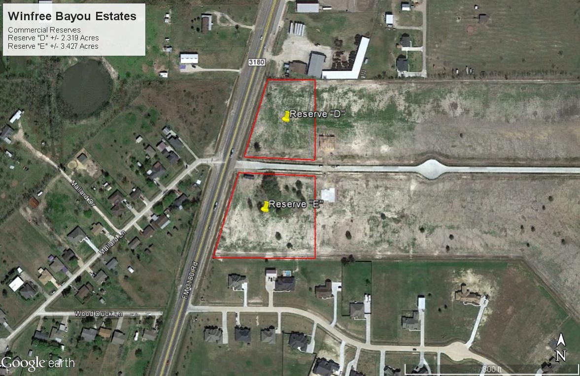 FM 3180 @ Pineloch Bayou Drive, Baytown, TX for Sale