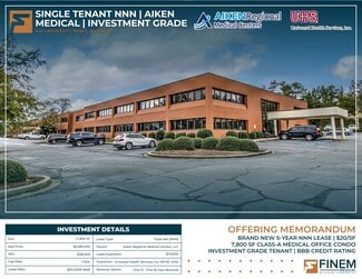 Aiken, SC Medical - 410 University Pky