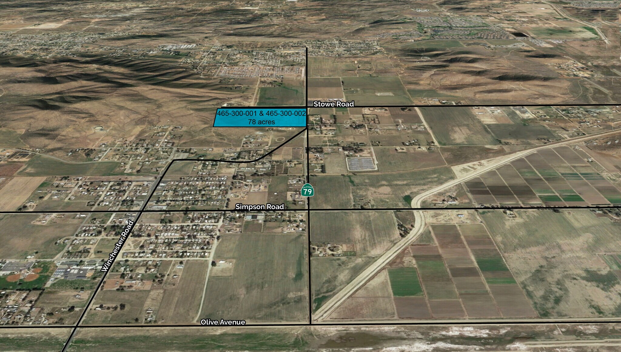 Stowe Rd, Winchester, CA for Sale