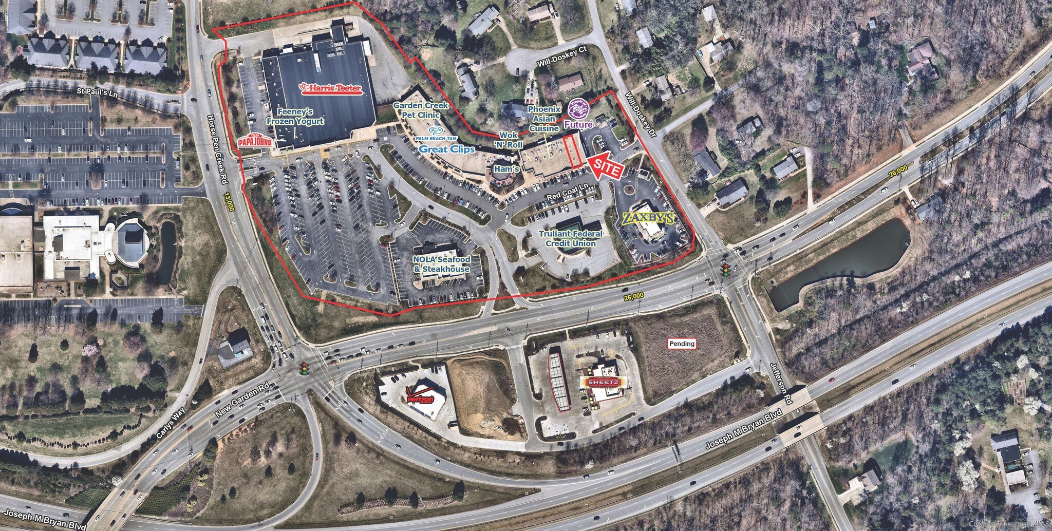 16011651 New Garden Rd Greensboro, NC 27410 Shopping Center Property