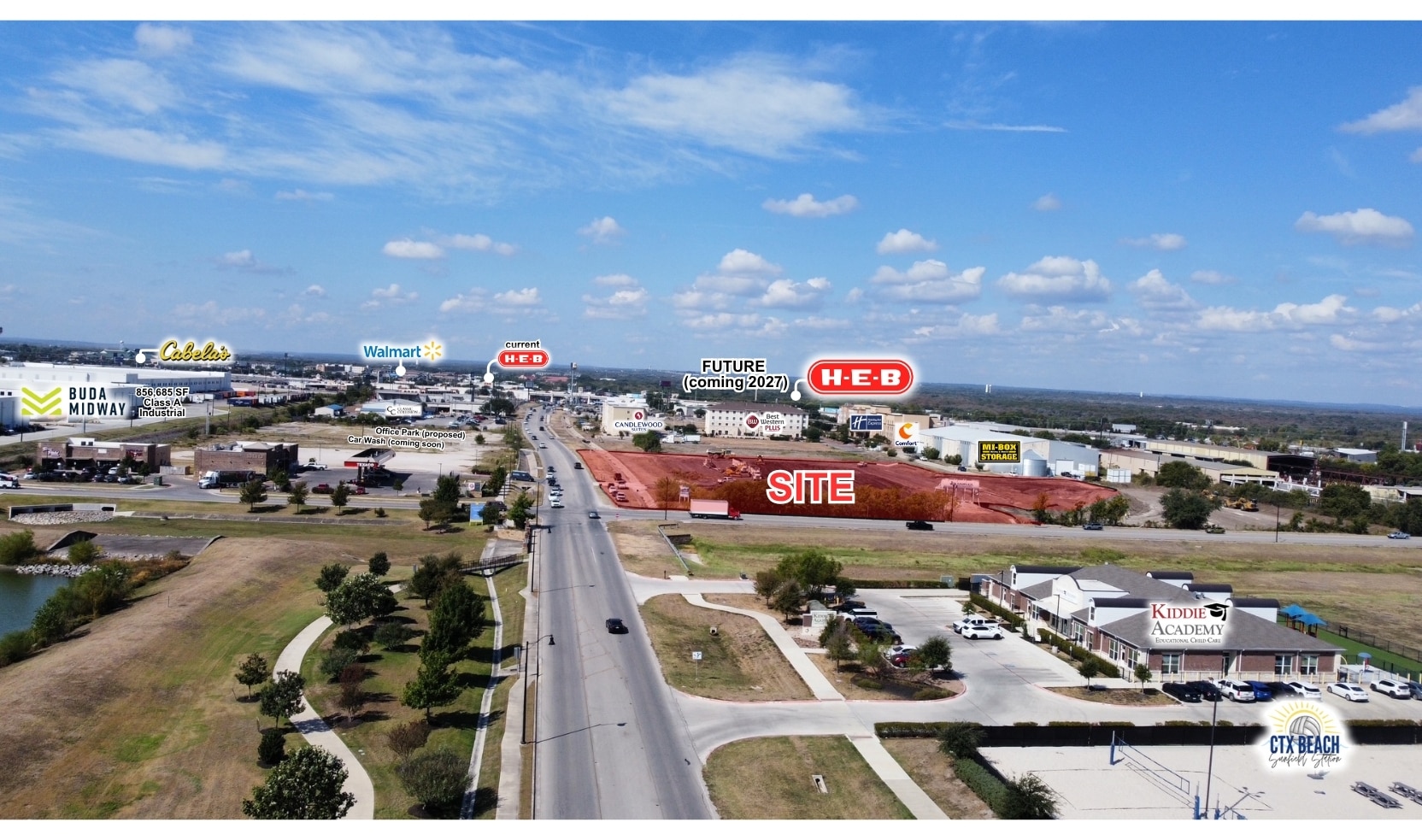 The Corner on Main, Buda, TX for Rent