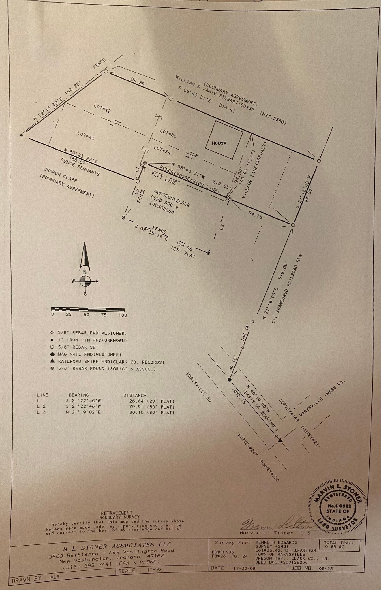 125 Village Ln, Marysville, IN for Sale