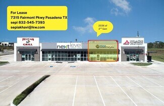 Pasadena, TX Retail - 7315 Fairmont Pkwy